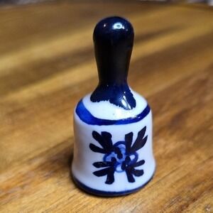 Miniature Delft Dutch Hand Bell